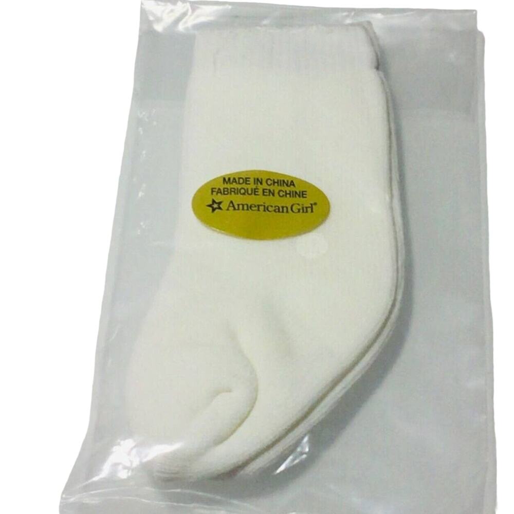 American Girl White Socks Doll Accessory Caroline Molly Samantha Marie Grace Ivy